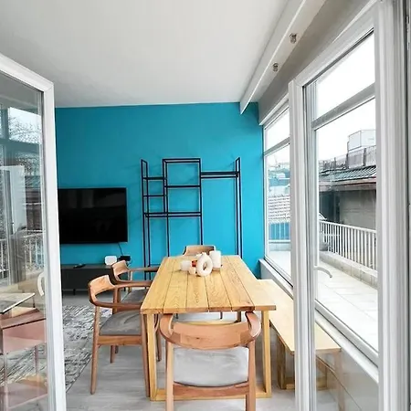 Apartament Wonder Homes- Stylish 4br Flat, Terrace, Sea View, Kabatas