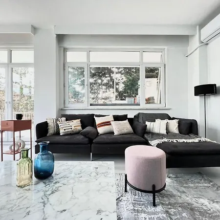 Wonder Homes- Stylish 4br Flat, Terrace, Sea View, Kabatas Appartement